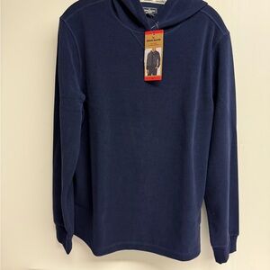 Eddie Bauer Men's Blue long sleeve hoodie